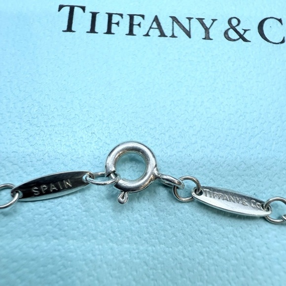 Rare Large Tiffany & Co. Elsa Peretti Full Heart Pendant Necklace SterlingSilver - Picture 7 of 7